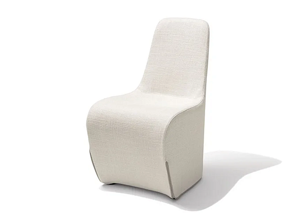 Fabric chair with removable cover GIORGETTI Tie 70900 factory GIORGETTI from Italy. Foto №1