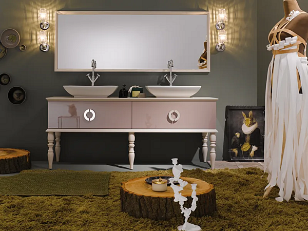 Crystal wall lamp Fabbian Flow collection factory Fabbian from Italy. Foto №2