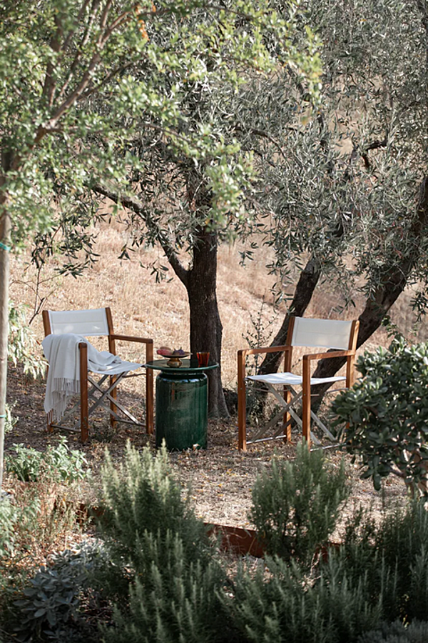 Teak Garden Chair with Armrests Atmosphera Dakota DAK1.SD factory ATMOSPHERA from Italy. Foto №2