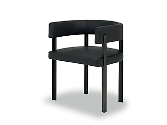 Leather chair T-chair BAXTER collection factory BAXTER from Italy