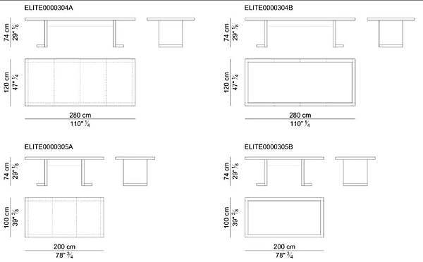 Rectangular leather meeting table Elite i 4 Mariani factory i 4 Mariani from Italy. Foto №2