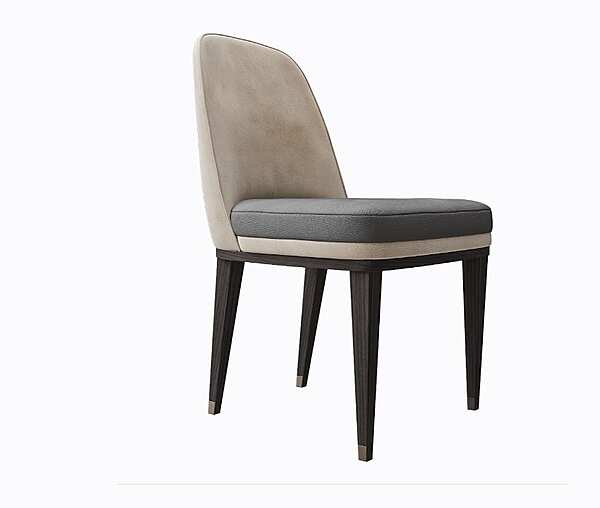 Upholstered Nabuk Chair Dragonfly CPRN HOMOOD D623 factory CPRN HOMOOD from Italy. Foto №1