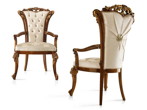 Upholstered fabric armchair Dolcevita A.R. Arredamenti 209 factory A.R.ARREDAMENTI SRL from Italy. Foto №1