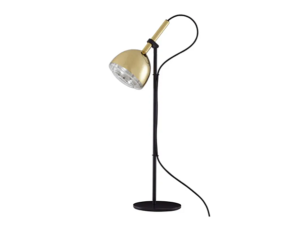 Adjustable LED Table Lamp in Brass by LIGNE ROSET 10072834 factory LIGNE ROSET from Italy. Foto №1