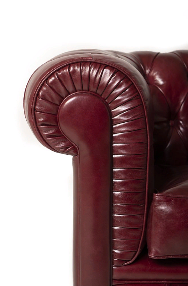 Armchair MANTELLASSI Chesterfield factory MANTELLASSI from Italy. Foto №4