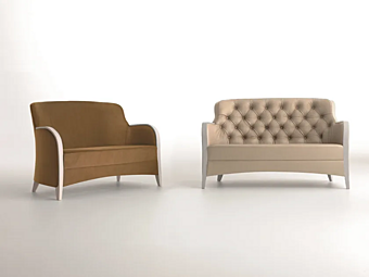 Tufted fabric sofa Bette Martini Interiors Tufted fabric sofa Bette Martini Interiors factory MARTINI INTERIORS from Italy
