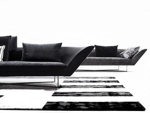 Fabric sofa with upholstered back ERBA ITALIA Little Wing factory ERBA ITALIA from Italy. Foto №15