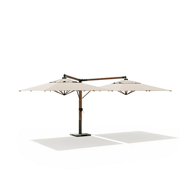 Offset Double Acrylic Garden Umbrella Atmosphera Felix V factory ATMOSPHERA from Italy. Foto №2