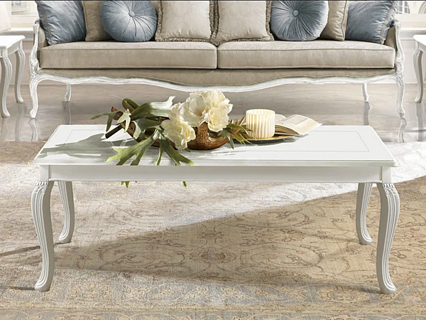 Rectangular wooden coffee table CASA +39 Giulietta 3614, 3714 factory CASA +39 from Italy. Foto №1