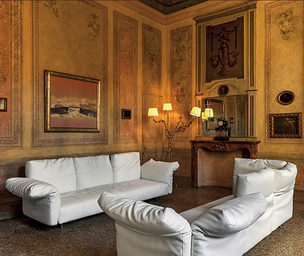 Sectional fabric sofa Essential Edra factory EDRA from Italy. Foto №6
