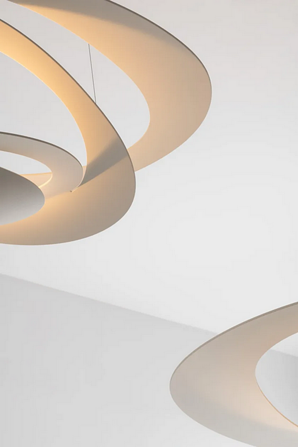 Pendant Lamp in Powder Coated Aluminium Artemide Pirce factory Artemide from Italy. Foto №8