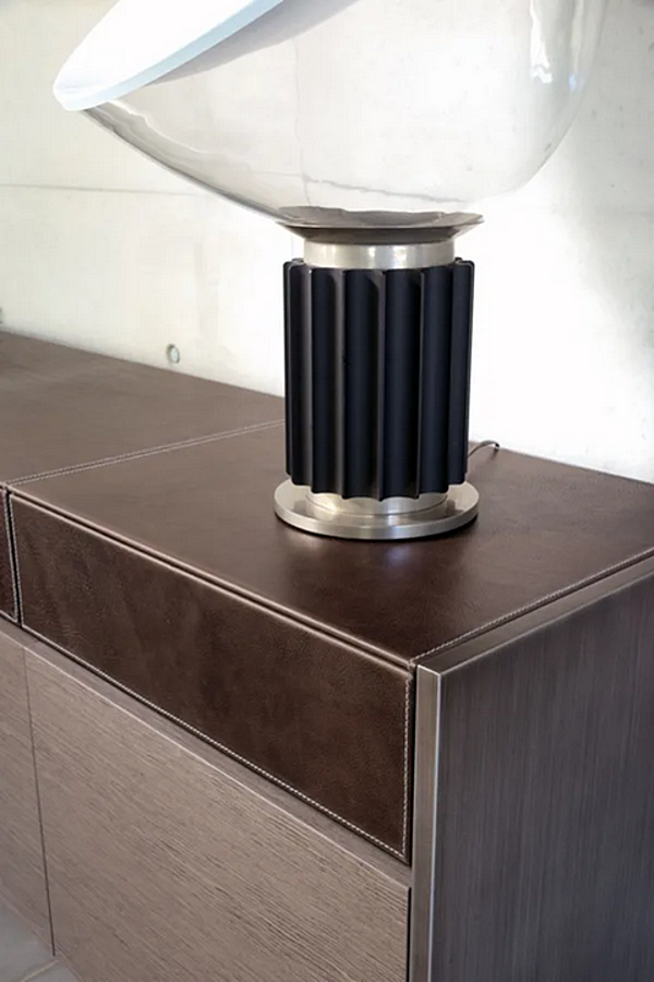 Wooden sideboard with doors i 4 Mariani Equa factory i 4 Mariani from Italy. Foto №8