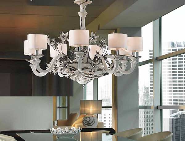 Chandelier LORENZON (F.LLI LORENZON) LL.12/BP/F/5PA/8F factory LORENZON (F.LLI LORENZON) from Italy. Foto №2