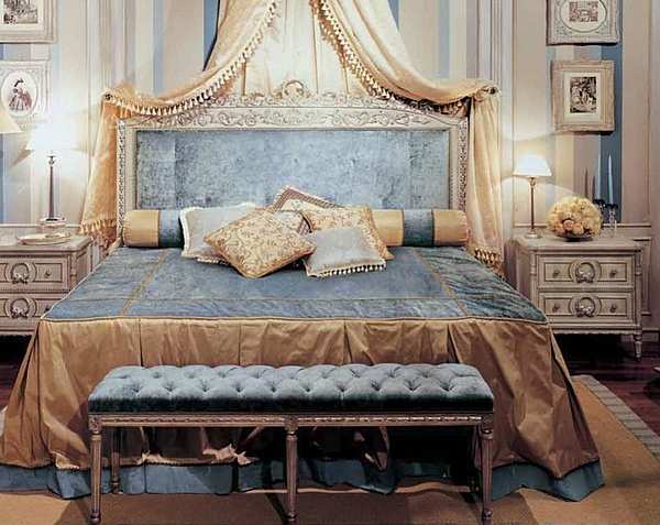 Bed ANGELO CAPPELLINI BEDROOMS Borodin 7074/TG21