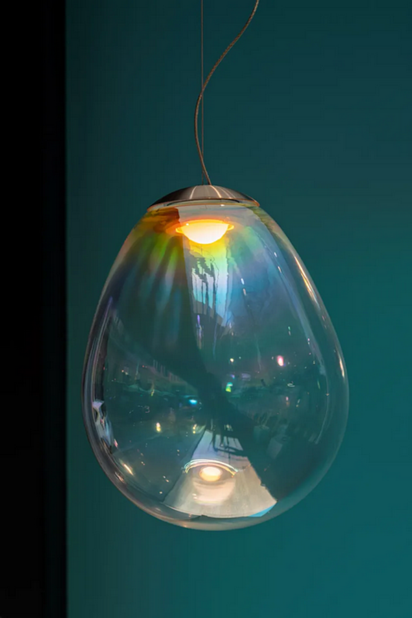 Blown Glass Pendant Lamp Stellar Nebula Artemide factory Artemide from Italy. Foto №17