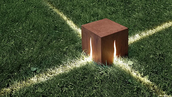 Corten Bollard Light Granito Artemide factory Artemide from Italy. Foto №2