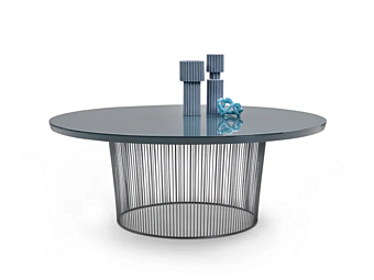 Round table berry Flexform wood Round table berry Flexform wood factory FLEXFORM from Italy