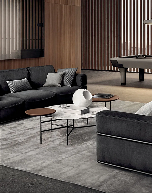 Round coffee table in wood Twibe I 4 Mariani factory i 4 Mariani from Italy. Foto №4