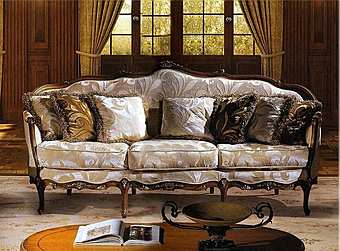 Couch ANGELO CAPPELLINI SITTINGROOMS Verri 12065/D3 factory ANGELO CAPPELLINI from Italy