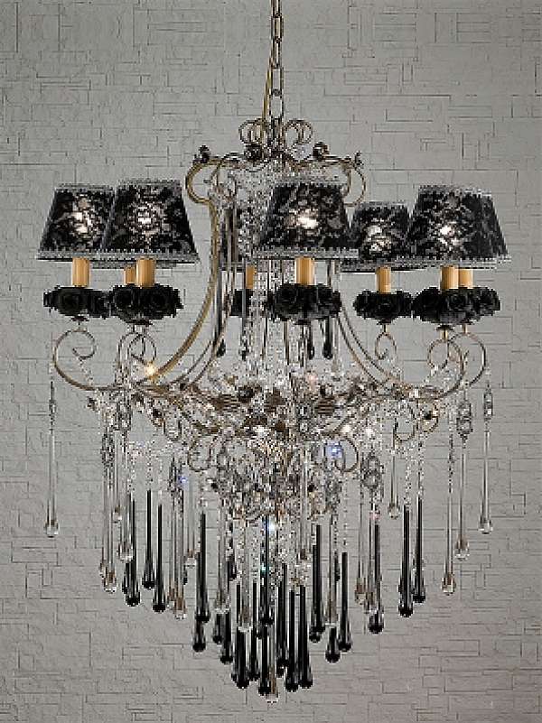 Chandelier PATAVIUMART CH1923/08NA34 factory PATAVIUMART from Italy. Foto №1