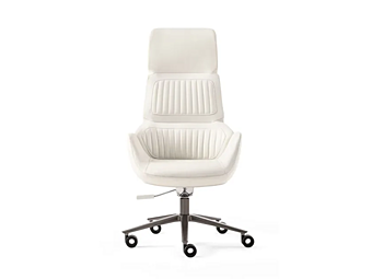 Swivel leather executive chair Calathea GIORGETTI