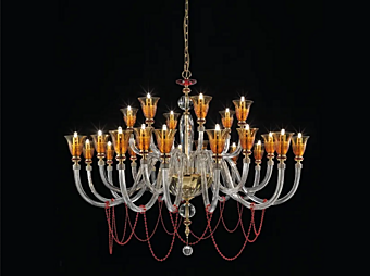 Chandelier with Swarovski crystals Euroluce Lampadari Claire L12 6 6 Chandelier with Swarovski crystals Euroluce Lampadari Claire L12 6 6 factory EUROLUCE LAMPADARi from Italy