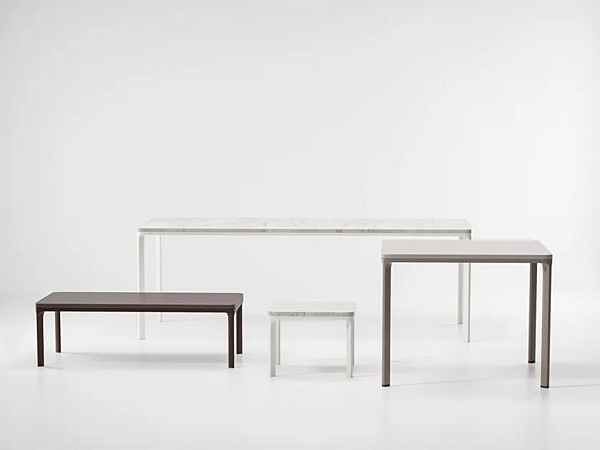 Rectangular Aluminium Garden Table Park Life KETTAL factory KETTAL from Italy. Foto №3