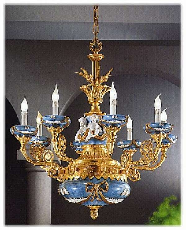 Chandelier FBAI 4213/8 factory FBAI from Italy. Foto №1