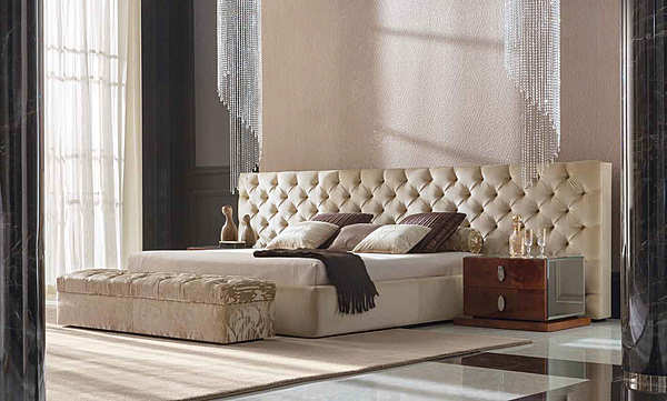 Bed ANGELO CAPPELLINI Opera DIDONE 44400 factory ANGELO CAPPELLINI from Italy. Foto №2