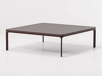 Low square stone coffee table KETTAL Park Life