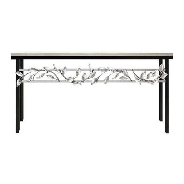 Rectangular Metal Console Table Abrissi Eden Collection 11259 factory ABRISSI from Italy. Foto №2