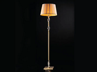 Floor lamp Alicante satin Euroluce Lampadari factory EUROLUCE LAMPADARi from Italy