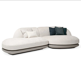 Sectional fabric sofa Vesper GIORGETTI