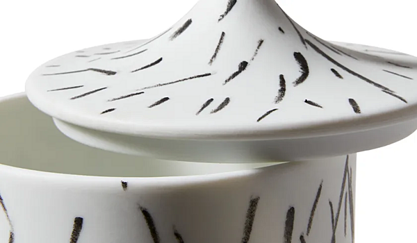 Porcelain candle holder CASSINA Post Scriptum factory CASSINA from Italy. Foto №5