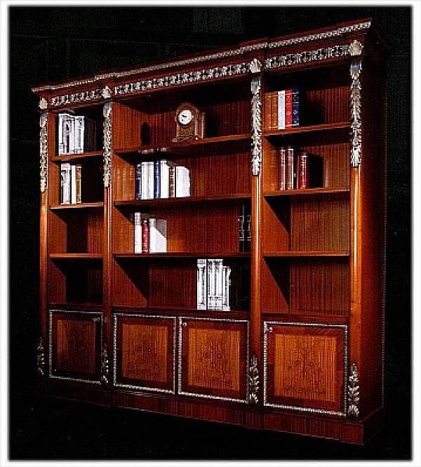 Bookcase CARLO ASNAGHI STYLE 10703 factory CARLO ASNAGHI STYLE from Italy. Foto №1