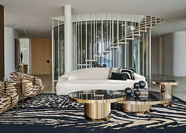 Couch ROBERTO CAVALLI ASSAL factory ROBERTO CAVALLI from Italy. Foto №2