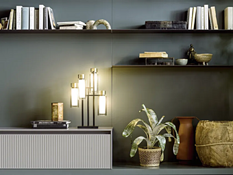 Wall Shelf Duo NOVAMOBILI Wood Modern Design factory NOVAMOBILI from Italy