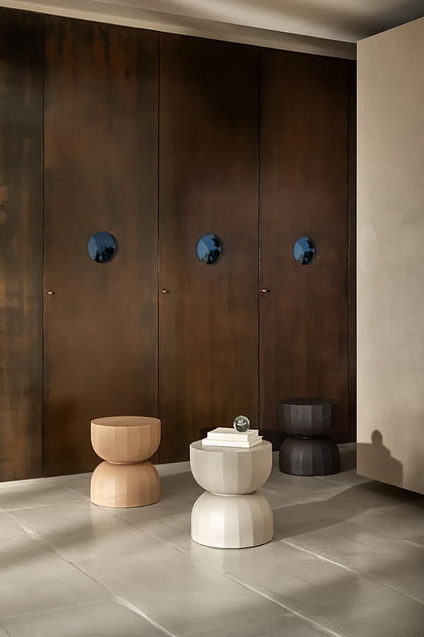 Round polyurethane coffee table Saba Teo factory SABA from Italy. Foto №4