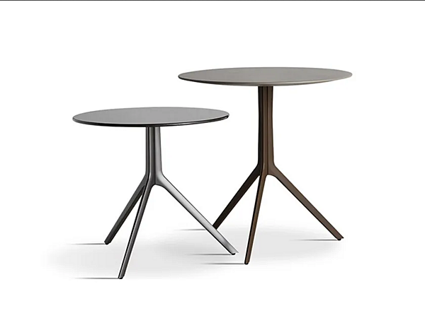 Round Aluminium Coffee Table Flare Art Nova FR factory Art Nova from Italy. Foto №1
