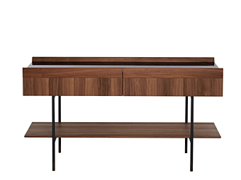 Rectangular console table with drawers Potocco Arial 870 CS 870/CS factory POTOCCO from Italy