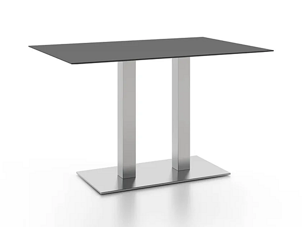 Brushed Steel Table Base Atmosphera Trend D TR.BT.D304 factory ATMOSPHERA from Italy. Foto №1