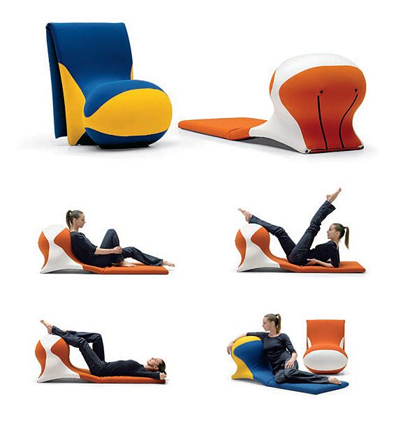 Chaise lounge campeggi 4010 factory CAMPEGGI from Italy. Foto №1