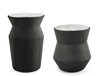 Solid wood coffee table Dama Gallotti & Radice factory Gallotti & Radice from Italy