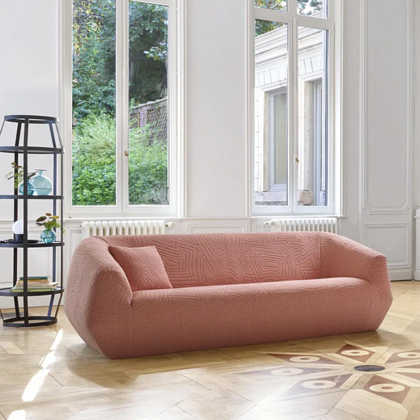 Three Seater Fabric Sofa with Removable Cover LIGNE ROSET UNCOVER 18010705 factory LIGNE ROSET from Italy. Foto №3