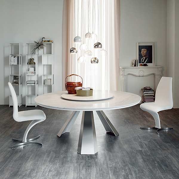 Table CATTELAN ITALIA Giorgio Cattelan ELIOT Round factory CATTELAN ITALIA from Italy. Foto №4