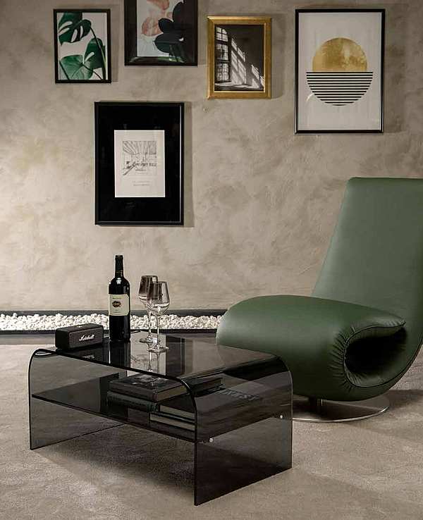 Coffee table TONIN CASA CLASSIC BIG  8114/8133 factory TONIN CASA from Italy. Foto №3