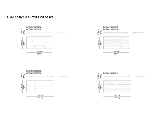 L shaped glass executive desk with drawers I 4 Mariani Symetria factory i 4 Mariani from Italy. Foto №9