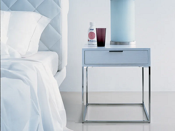 Bedside table with drawers Zanotta Oscar 642 factory ZANOTTA from Italy. Foto №2