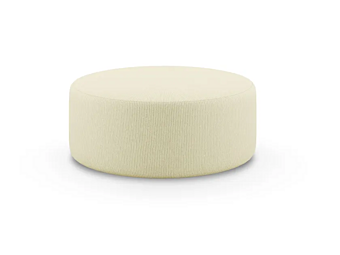 Round upholstered fabric pouf Pan O Adrenalina IMB1072130