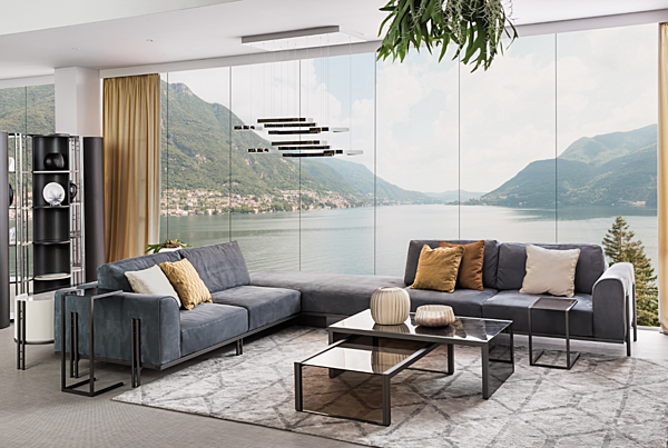 Corner leather sofa Ikat Bizzotto Italia factory Bizzotto Italia from Italy. Foto №5